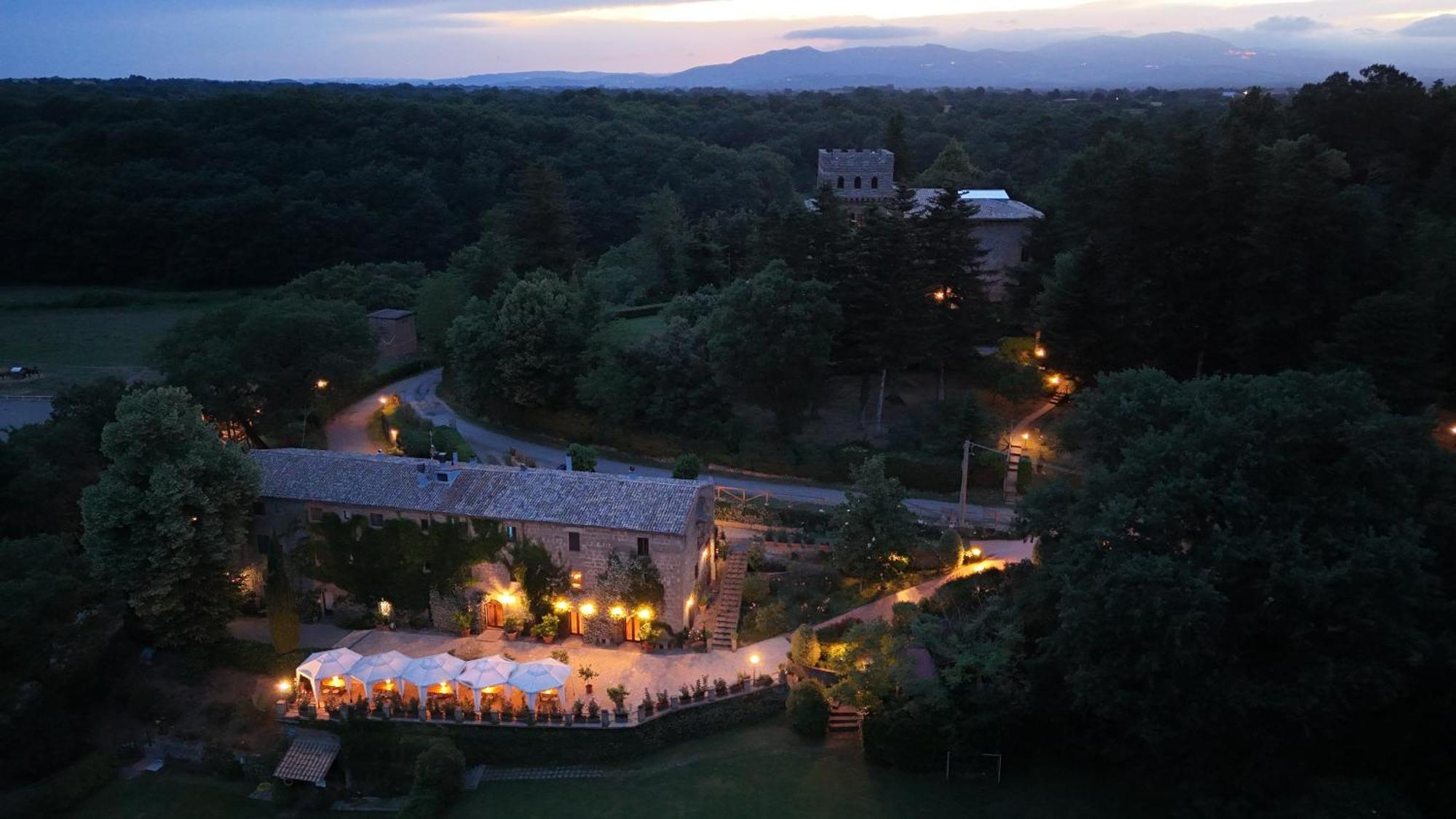 Villa Castello Santa Cristina Grotte di Castro Exterior foto