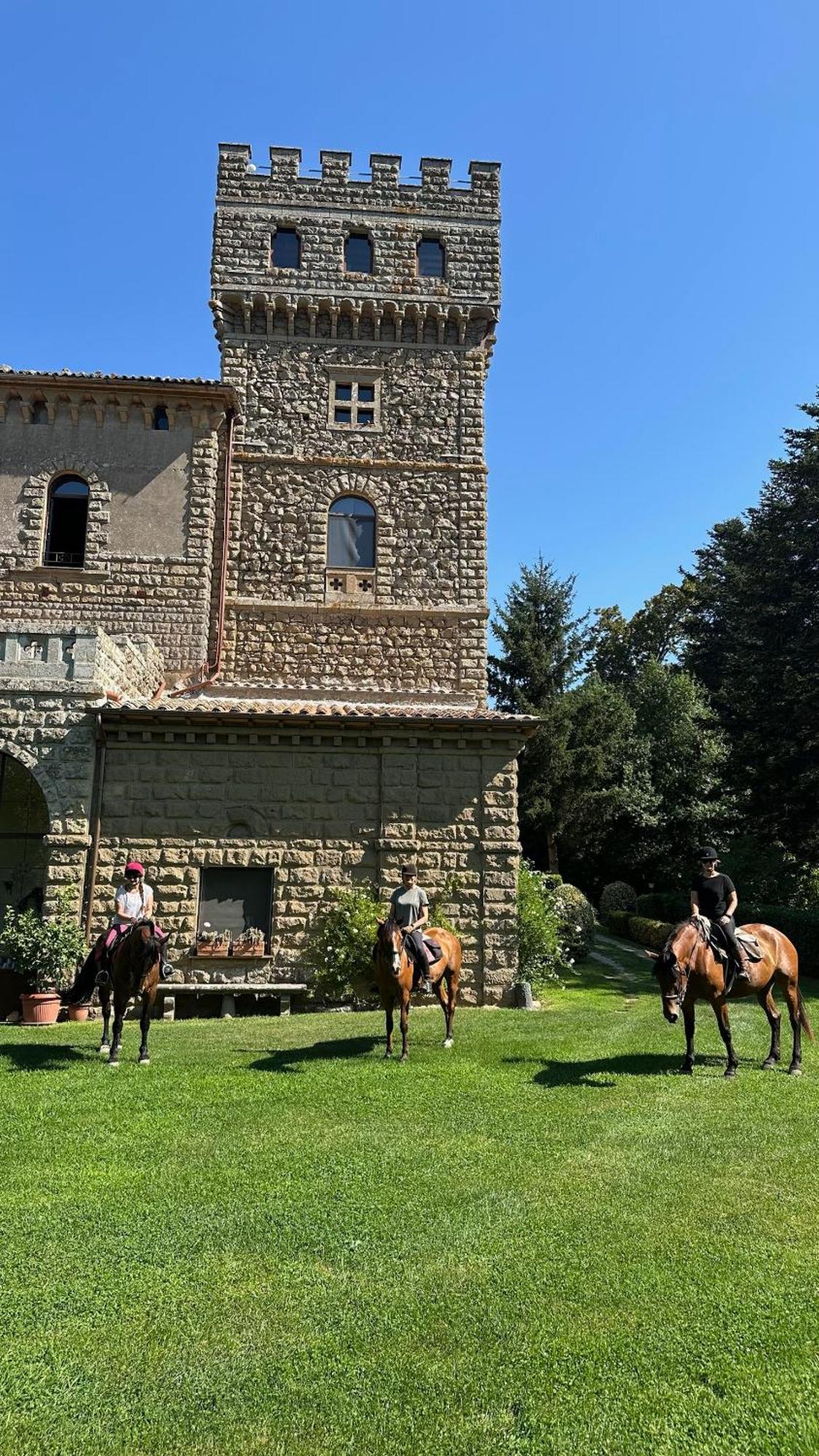 Villa Castello Santa Cristina Grotte di Castro Exterior foto